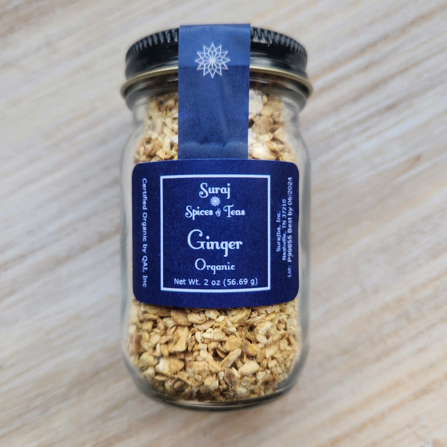 Ginger, Pieces, Organic