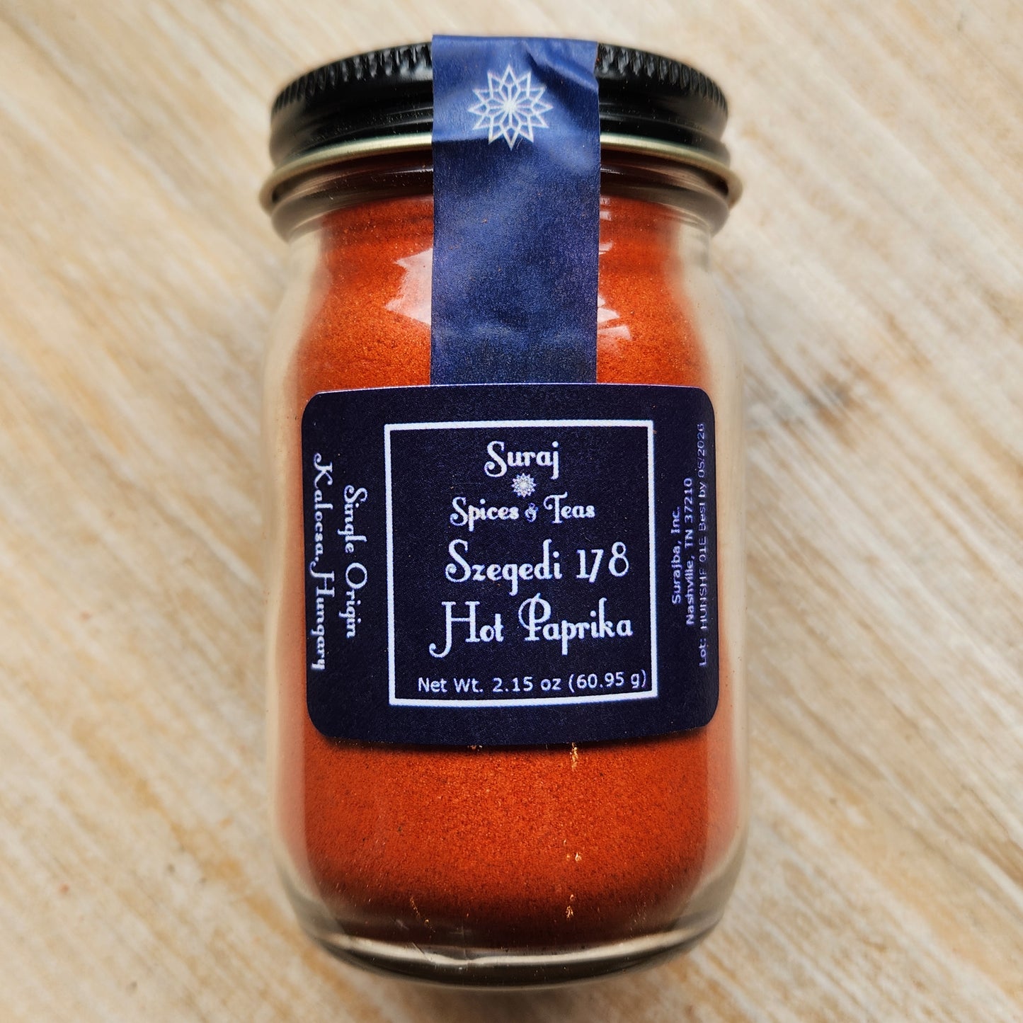 Paprika, Hot, Szegedi 178, Single Origin, Hungary