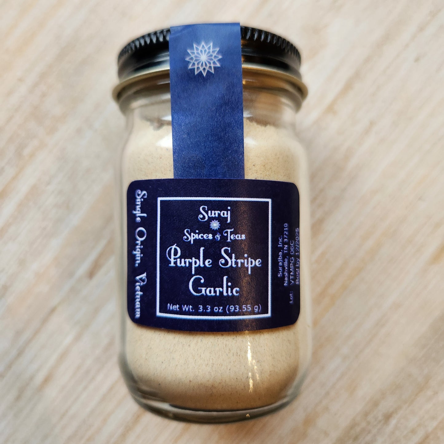 Purple Stripe Garlic, Vietnam, Single Origin