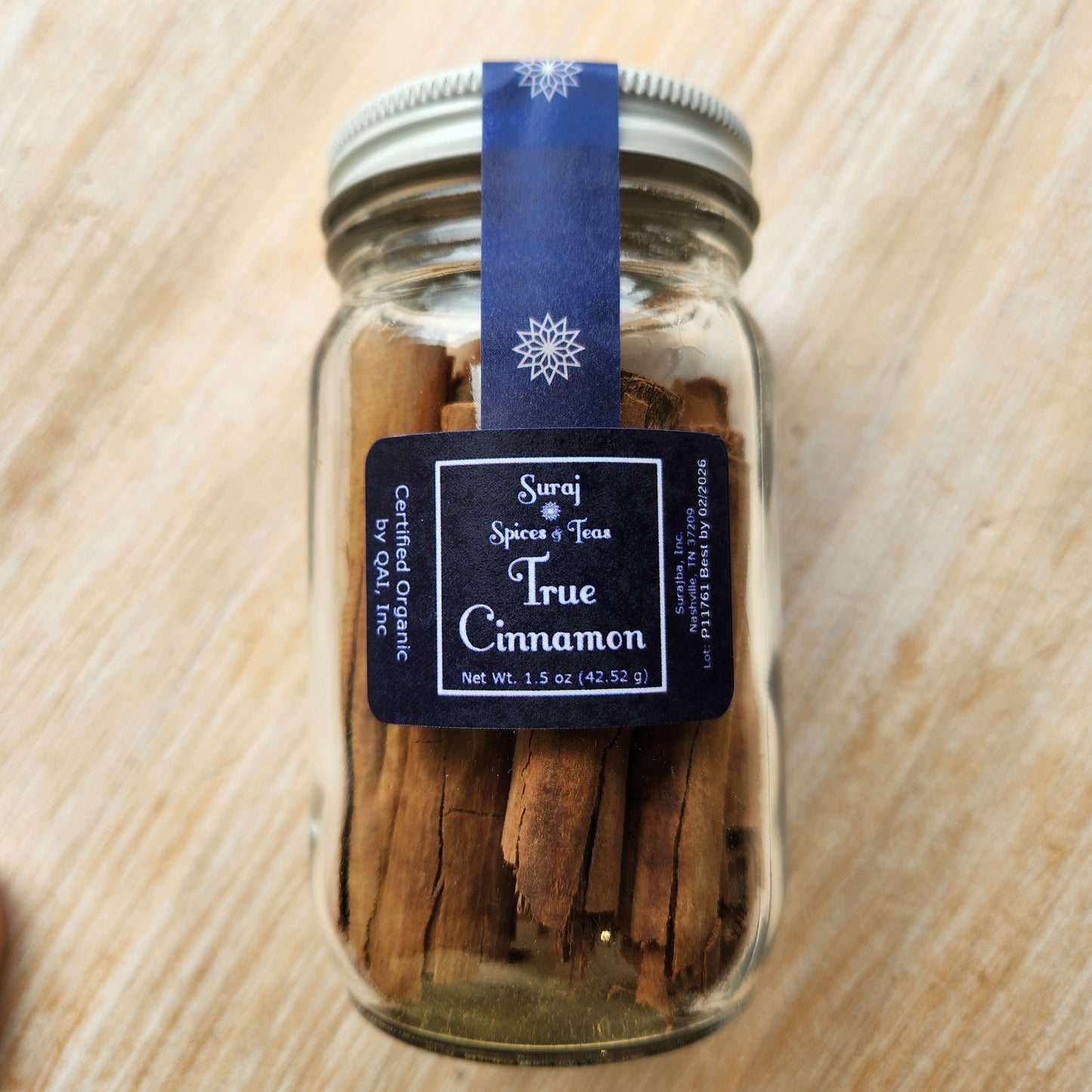 Cinnamon, True, Sri Lanka, Sticks, Organic