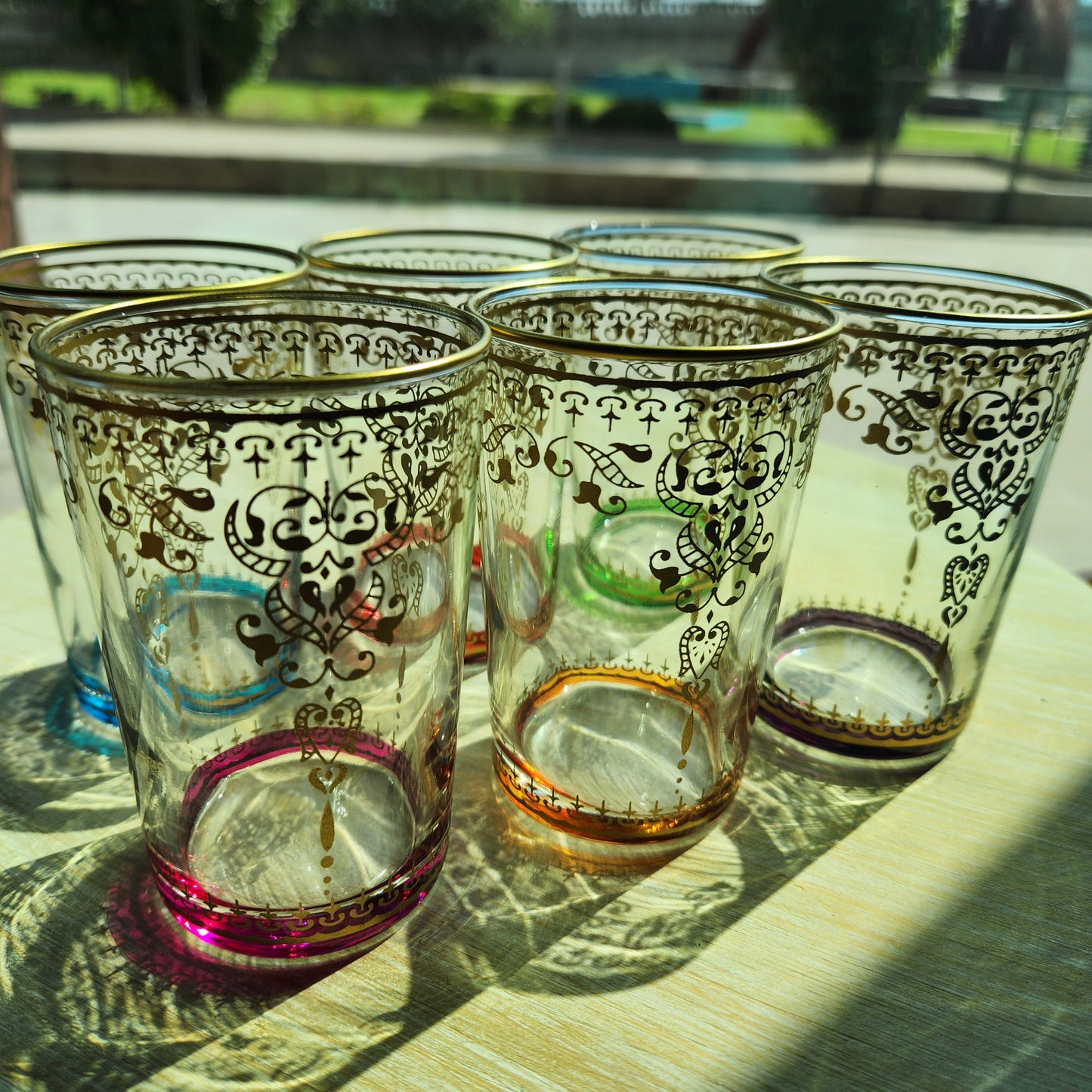 Morjana Morrocan Glass, Set of 6