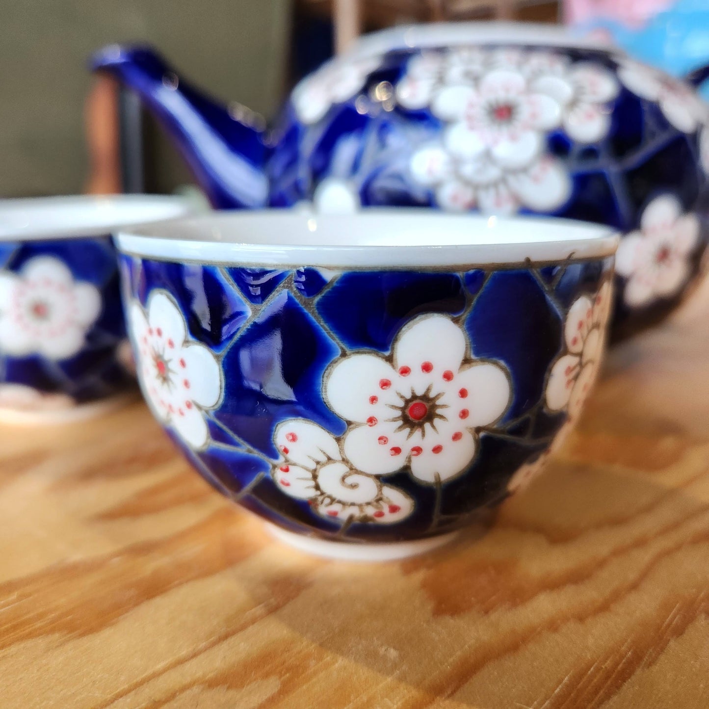 Ume Plum Blossoms Tea Set