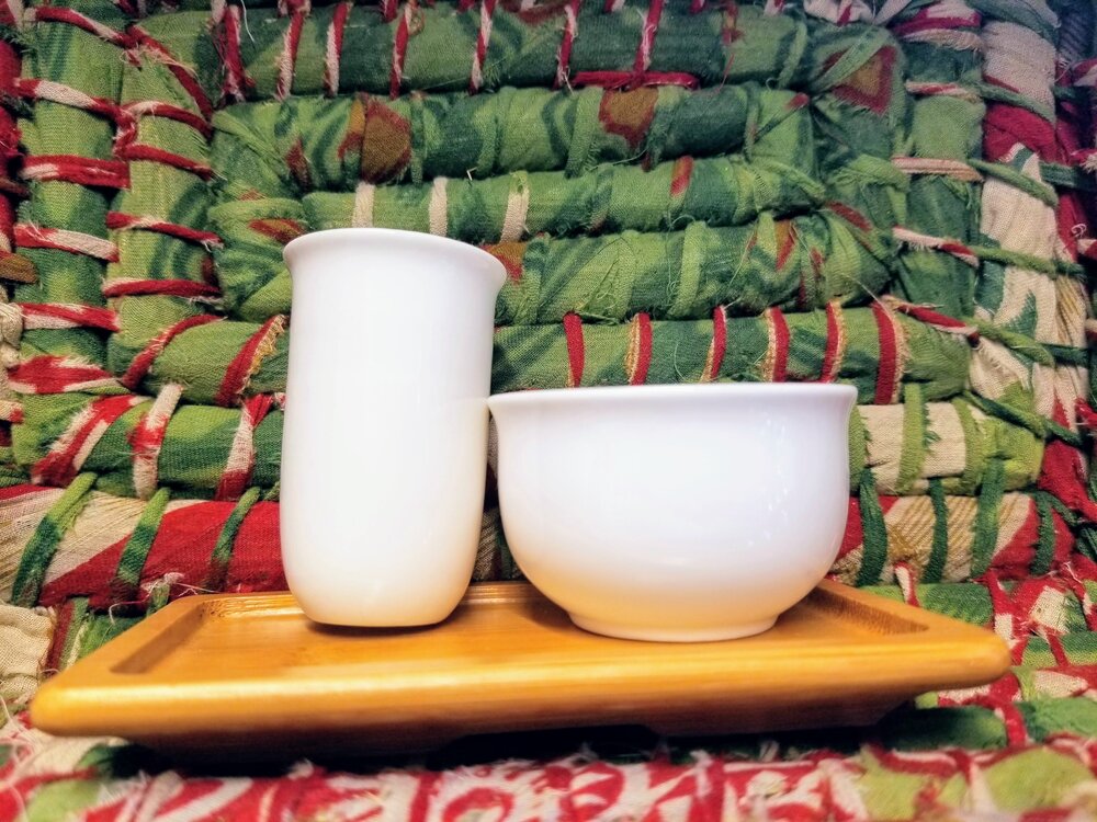 White Porcelain Aroma Set