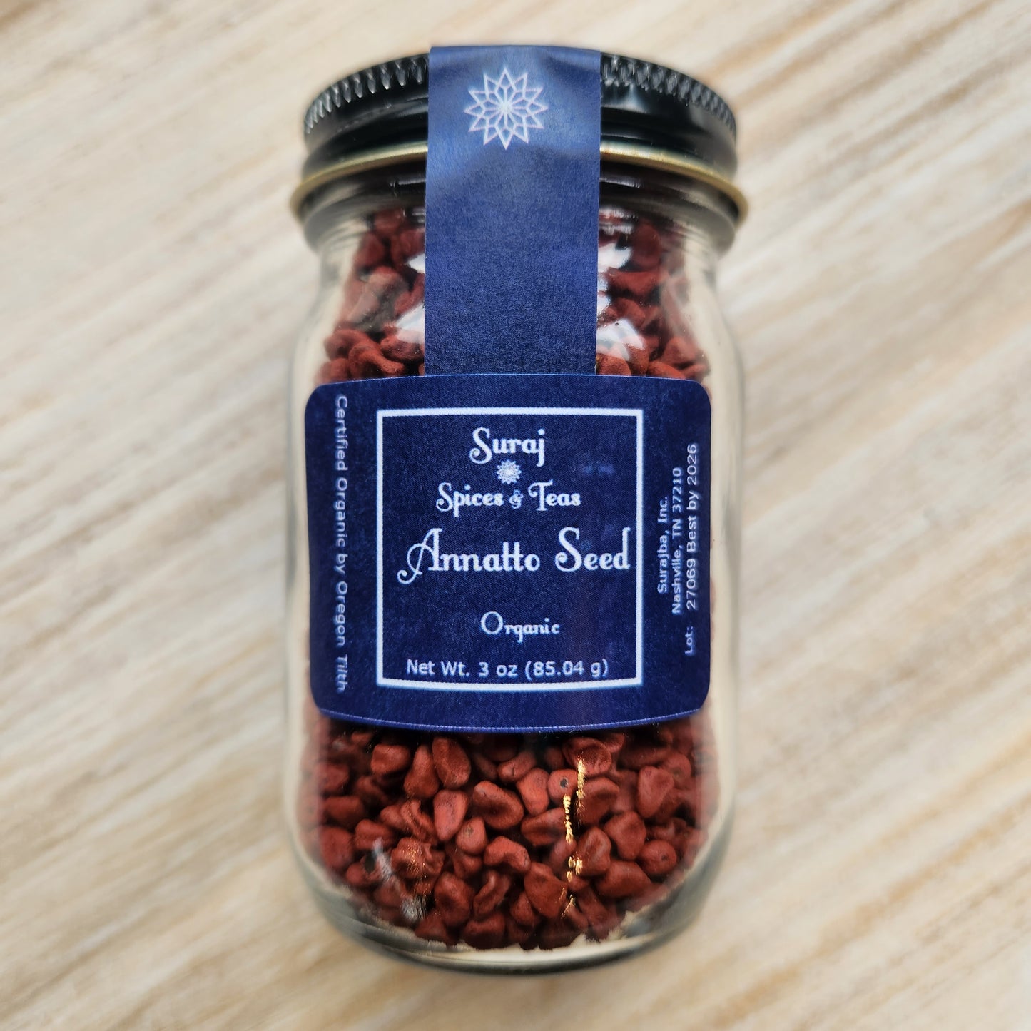 Annatto, Achiote, Organic