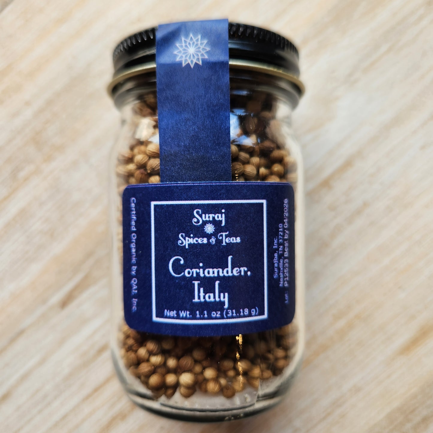 Coriander, Organic