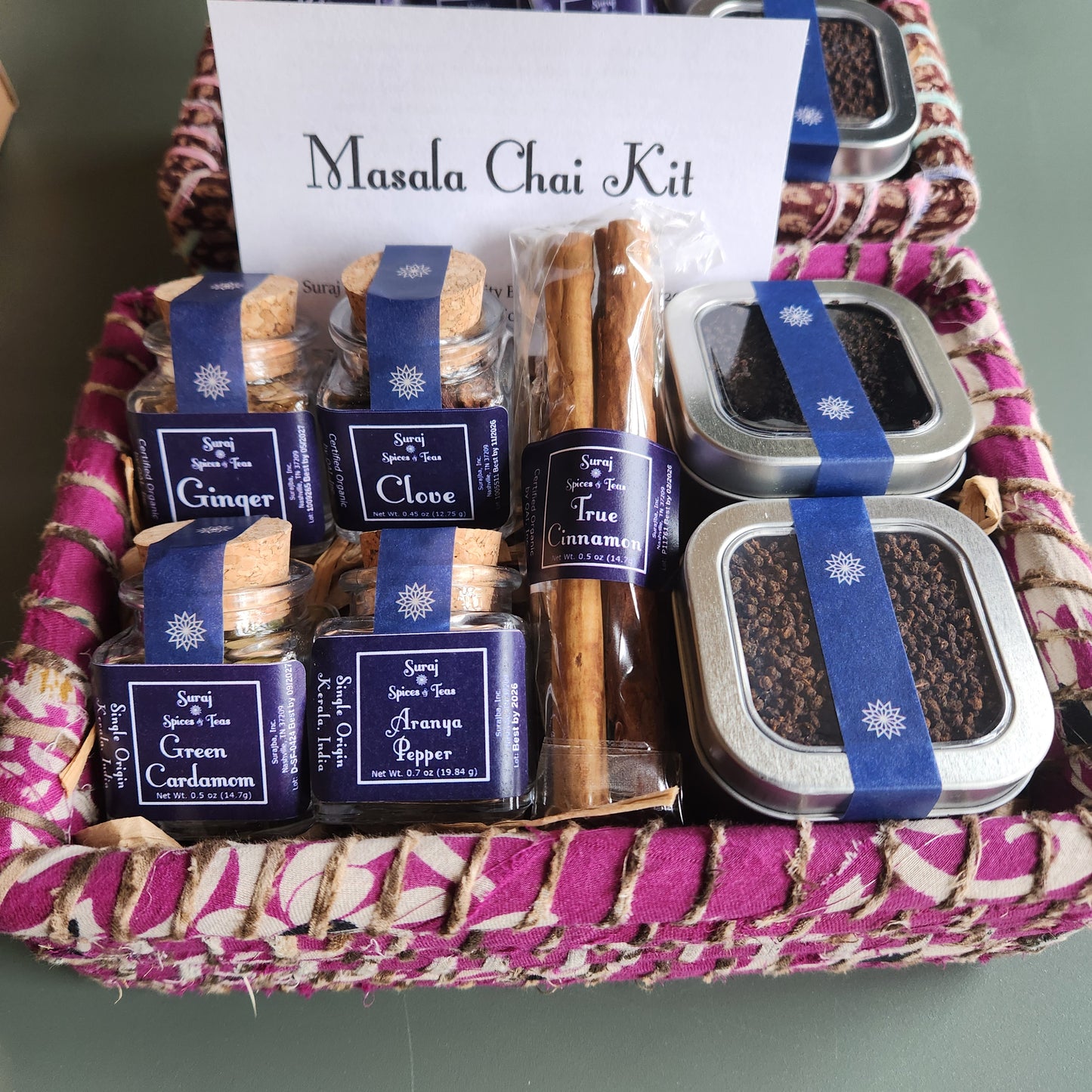 Masala Chai Gift Basket