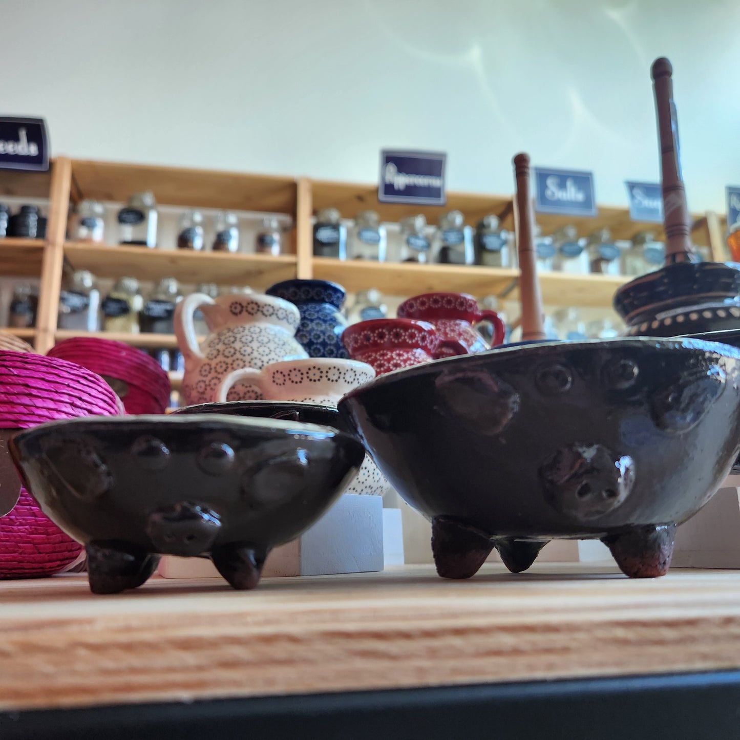 Puerquito Salserito Salsa/Spice Bowl Set