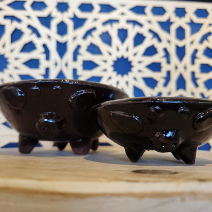 Puerquito Salserito Salsa/Spice Bowl Set