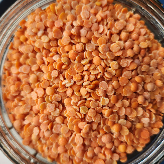 Masoor Dal, Split Red Lentils, Organic