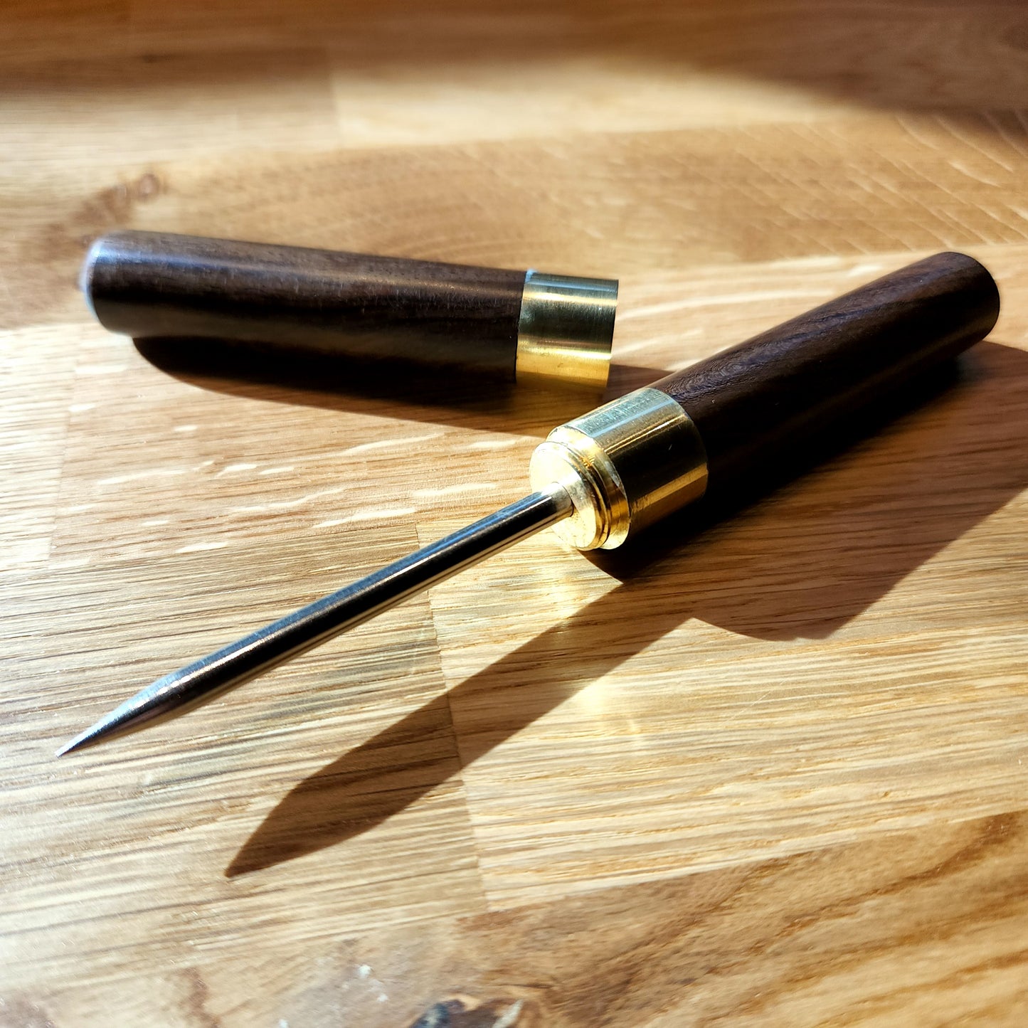 Wooden and Steel Pu'er Tea Awl