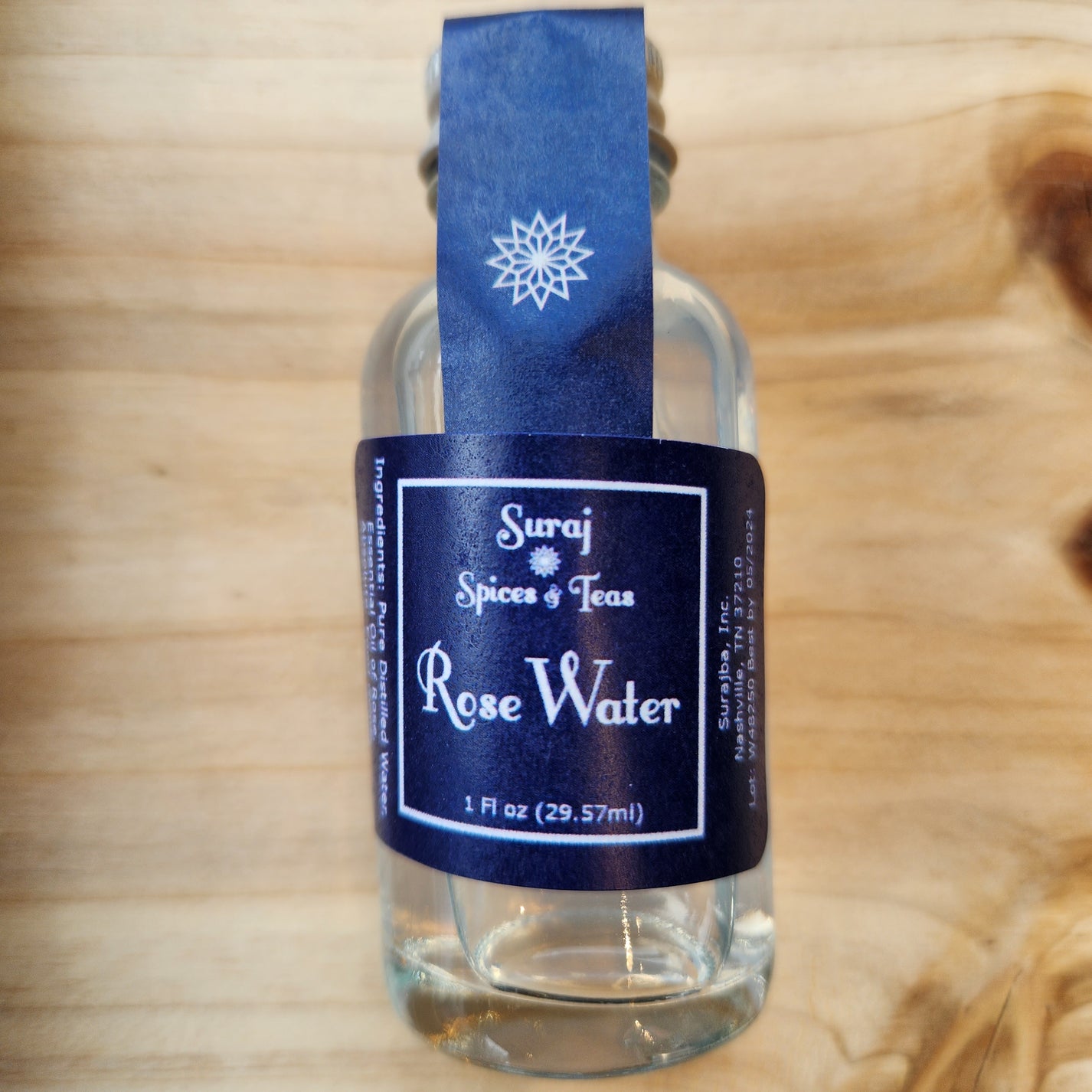 Rose Water Suraj Spices & Teas