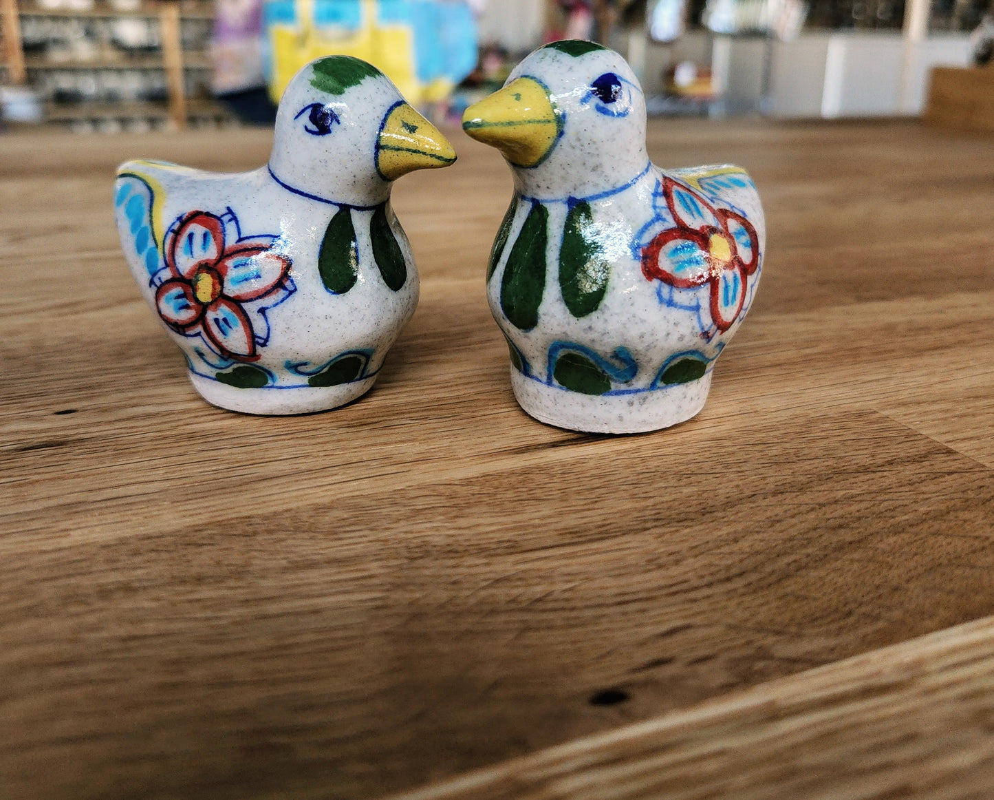 Chidiya Ceramic Salt & Pepper Shakers