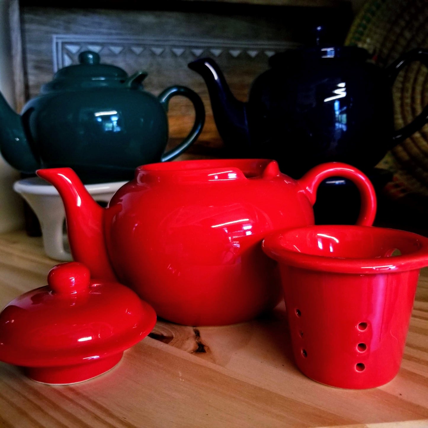 Teapot with Ceramic Infuser