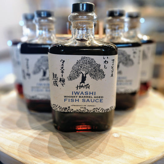 Iwashi Whiskey Barrel Aged Fish Sauce