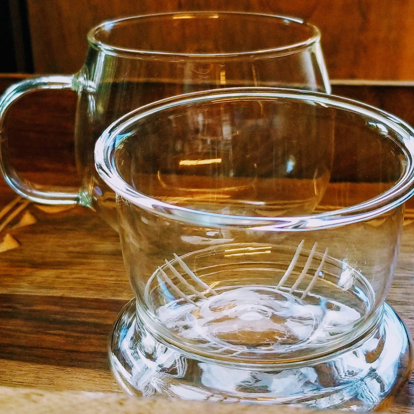 Glass Tea Cup with Filter