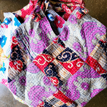 Kantha Market Tote