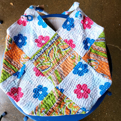 Kantha Market Tote