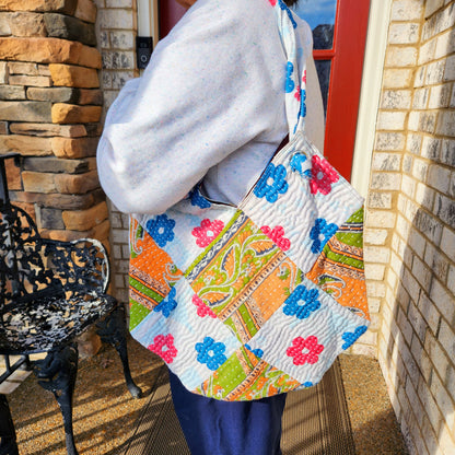 Kantha Market Tote