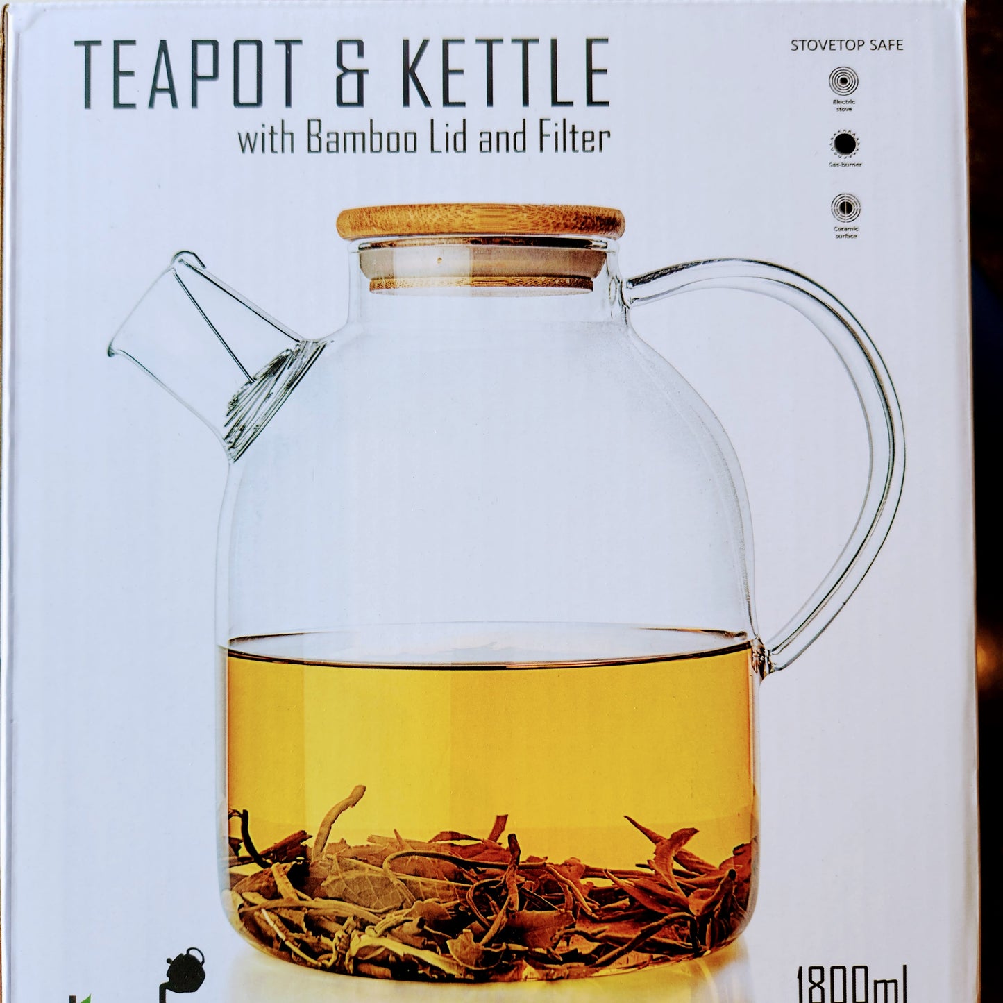Glass Teapot and Kettle