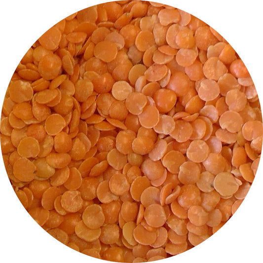 Masoor Dal, Split Red Lentils, Organic